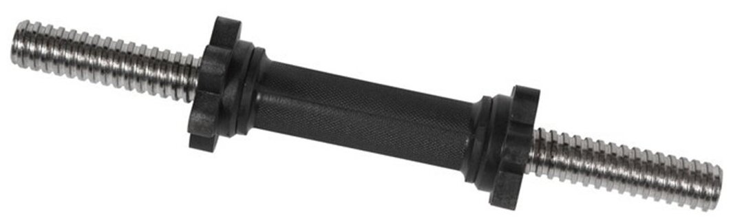 Гриф гантельный "Barbell" d 25 мм обрезиненная ручка/гайка Вэйдера L400 мм