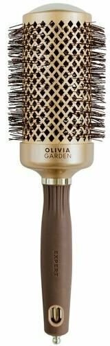 Термобрашинг Olivia Garden EXPERT BLOWOUT SHINE Wavy Bristles Gold&Brown 55 мм