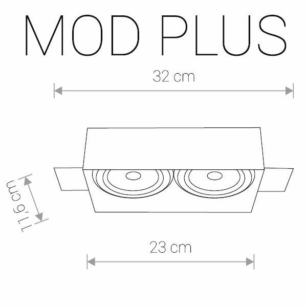 Встраиваемый светильник Nowodvorski Mod Plus - фото №9