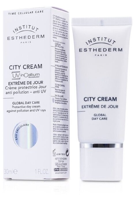 Institut Esthederm City Cream Extreme de Jour дневной защитный крем для лица, 30 мл