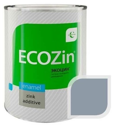фото Антикоррозийный грунт экоцин-а с 55% цинка 0,8кг EZ70005508