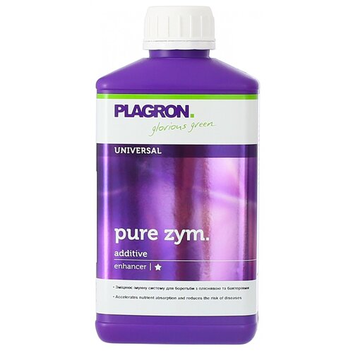 Удобрение для растений Plagron Pure Zym 500мл, добавка для ускоренного усвоения питательных веществ