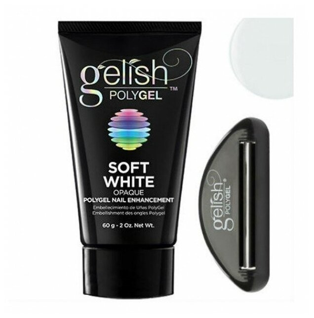 Gelish PolyGel Soft White, 60g -   