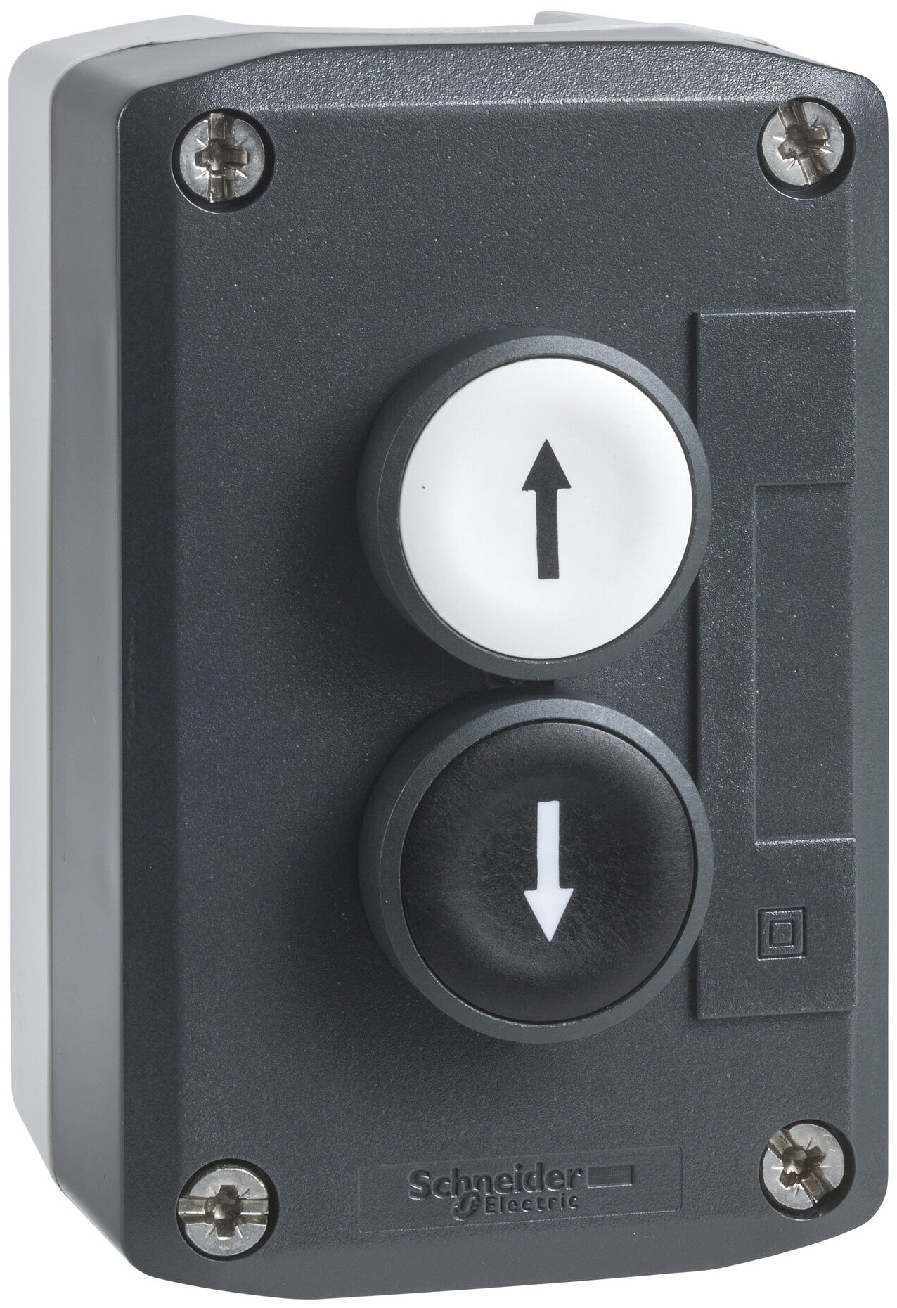 Комбинация устройств управления в корпусе (пост кнопочный в сборе) Schneider Electric XALD222