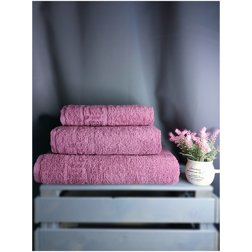 фото Хлопковые полотенца villsoff(розовый жемчуг) villsoft