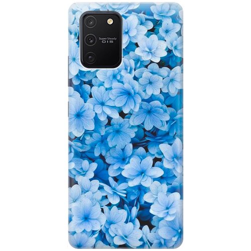 RE: PA Накладка Transparent для Samsung Galaxy S10 Lite с принтом Голубые цветочки re pa накладка transparent для samsung galaxy s10 lite с принтом голубые капли
