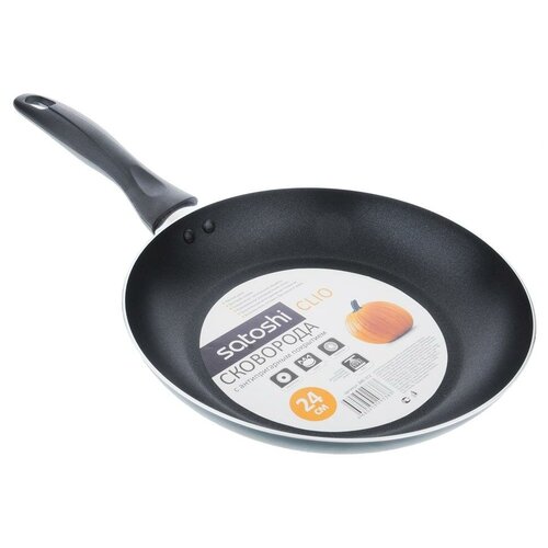 фото Сковорода satoshi kitchenware клио 846-312, 24 см, черный