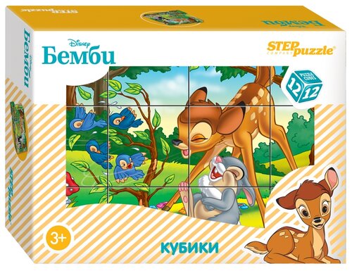 Развивающая игрушка Step puzzle Disney Бемби 87161