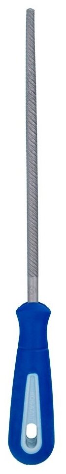 Напильник круглый кобальт двухкомпонентная рукоятка, № 2, 200мм, подвес (247-637)