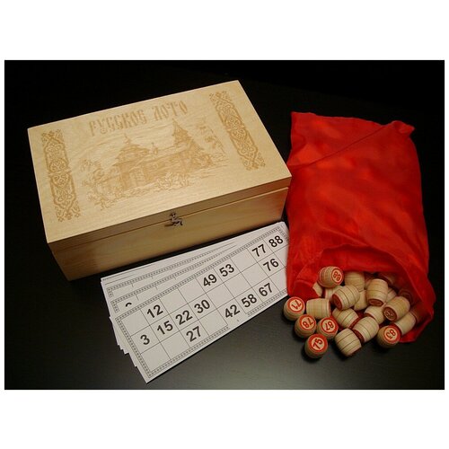 Подарочное лото с гравировкой 