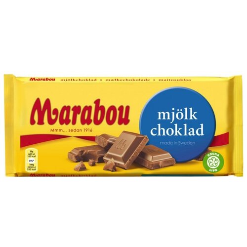 Шоколад Marabou молочный, 200 г