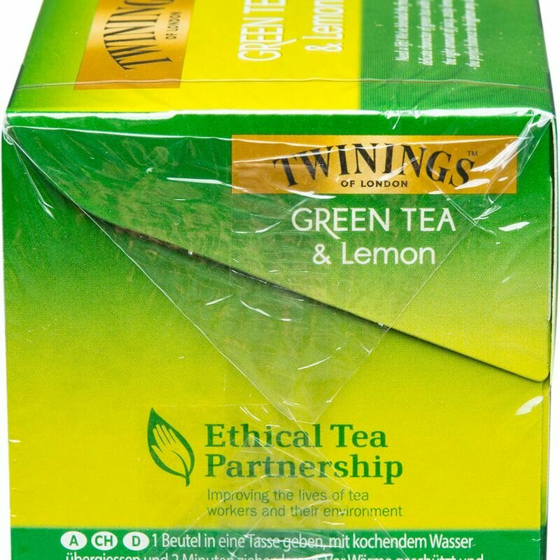 Twinings Green Tea Lemon 2г x 25 пак чай зеленый с лимоном (173159) - фотография № 8