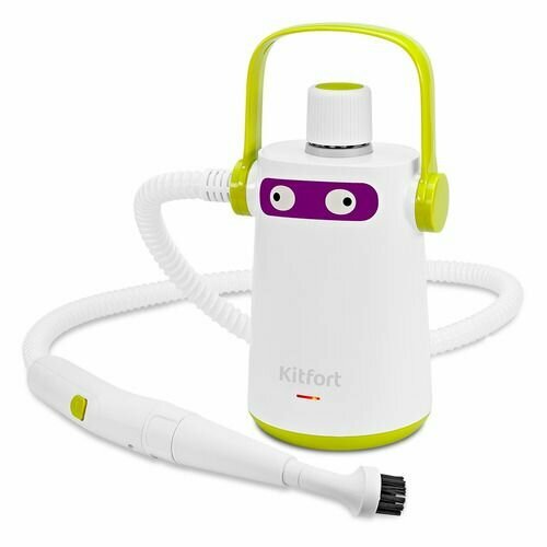Пароочиститель KitFort КТ-9109-2 белыйсалатовый 583200₽