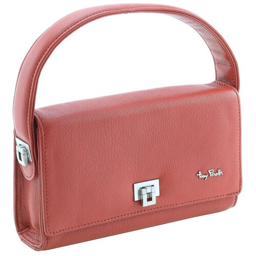 фото Сумка женская tony perotti contatto, женская, натуральная кожа, красный