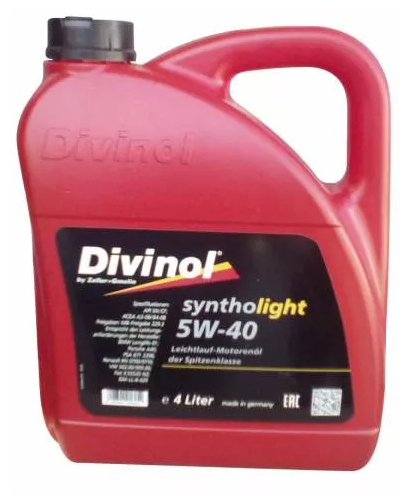 Divinol syntholight 5w-40 motorenol 4l Divinol 49520K004