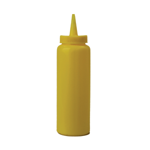 Емкость для соусов пластиковая "ProHotel" 230мл желтая