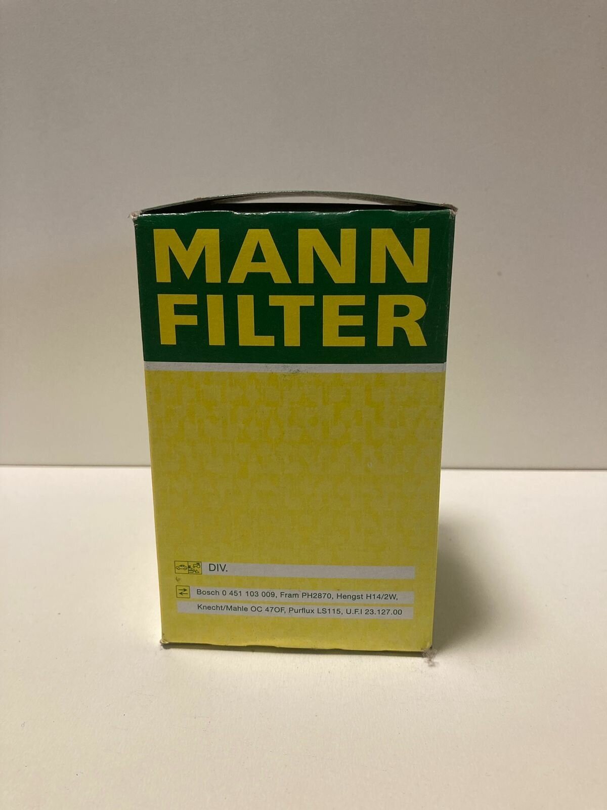 Фильтр маслянный двигателя MANN-FILTER - фото №19