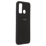 Чехол Svekla для Tecno Camon 15 Silicone Soft Touch Black ST - изображение