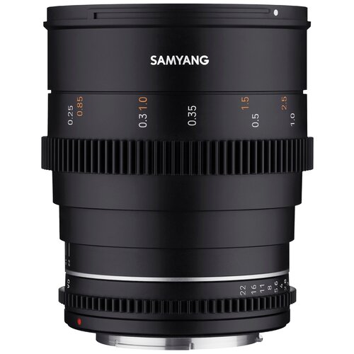 Объектив Samyang MF 24mm T1.5 VDSLR MK2 Nikon F, черный