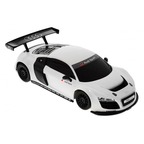 Rastar Audi R8 46800, 1:24, 17.4 см, белый