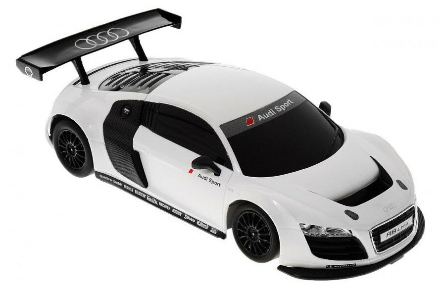 Машина р у 1:24 AUDI R8 белый 46800W