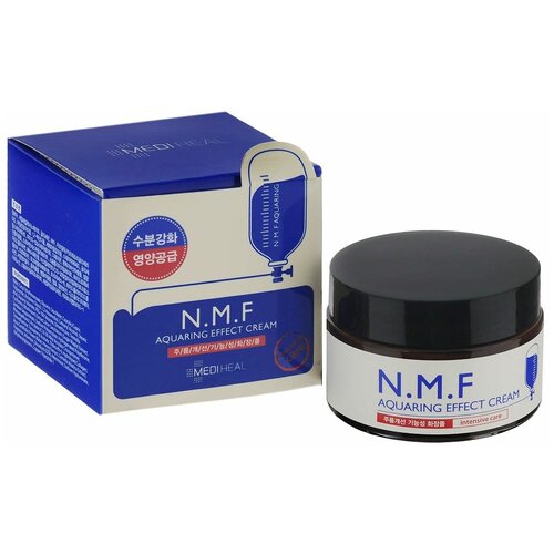 Mediheal~Увлажняющий крем для чувствительной кожи c морской водой~N.M.F Aquaring Effect Cream