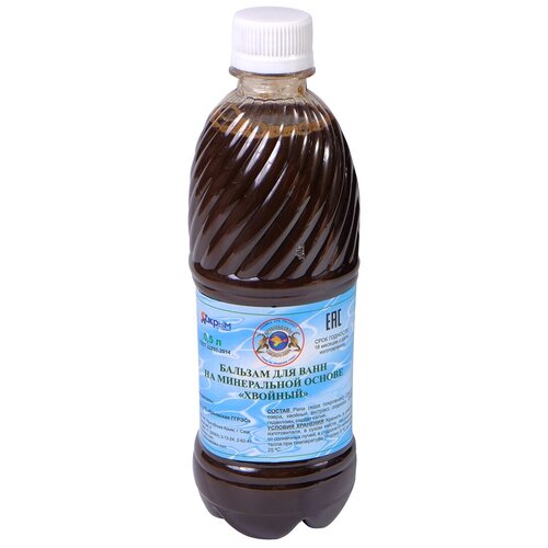 Целебная Сила Сакского озера Бальзам для ванн Хвойный, 500 мл