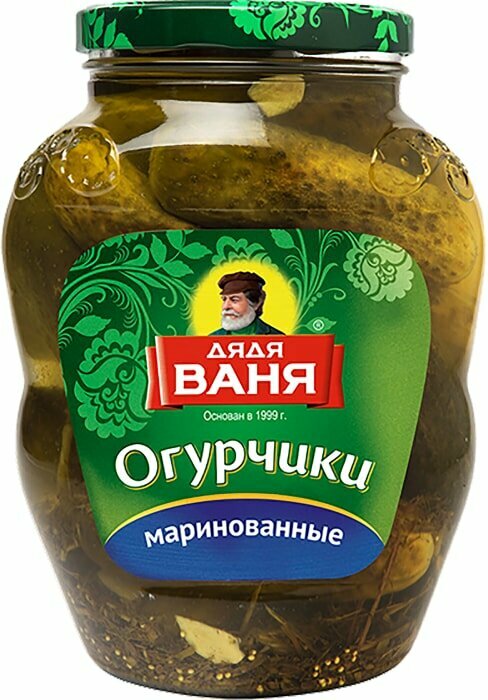 Огурчики Дядя Ваня маринованные 1.8кг