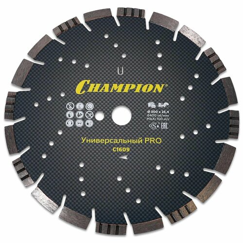 Диск алмазный CHAMPION PRO 300/25,4/10 MIXTAR