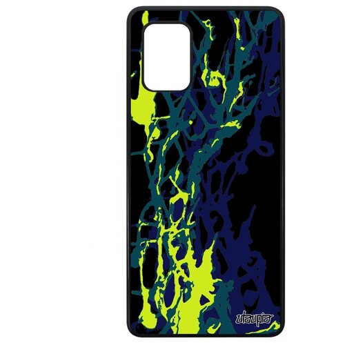 фото Чехол на мобильный galaxy a71, "огонь" эффект абстракт utaupia