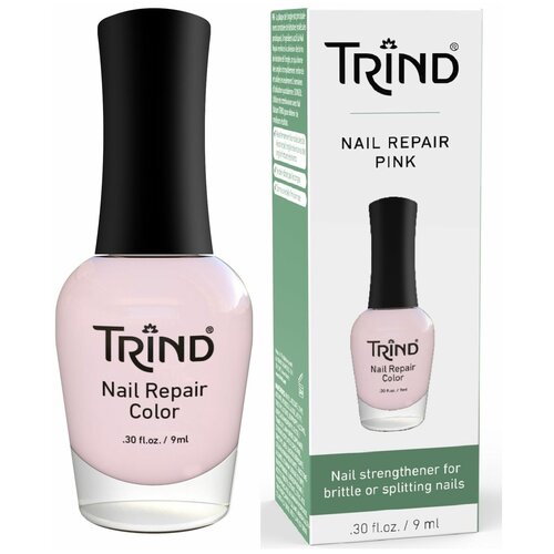 Trind Средство для ухода Nail Repair Color, 9 мл, розовый 1 2pcs fungal nail treatment oil antibacterial repair ointment whitening toe anti infection nail repair cream nail care