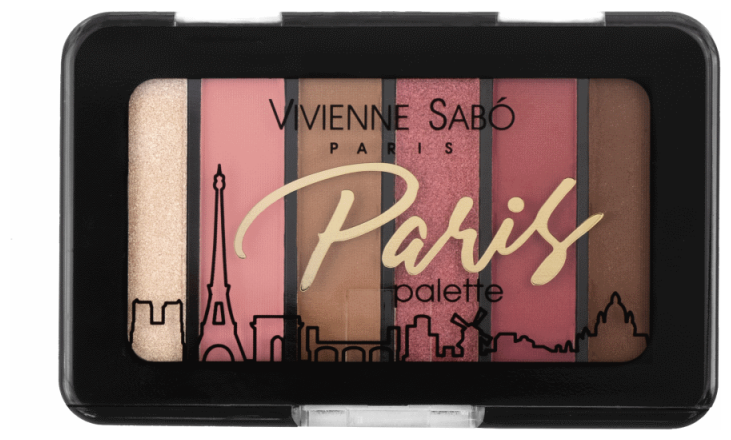 Vivienne Sabo Палетка теней для век мини Paris