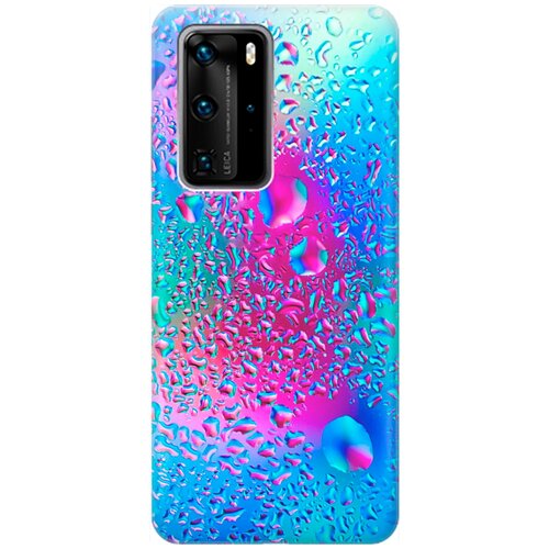 RE: PA Накладка Transparent для Huawei P40 Pro с принтом Капли на стекле re pa накладка transparent для honor 6c pro с принтом капли на стекле