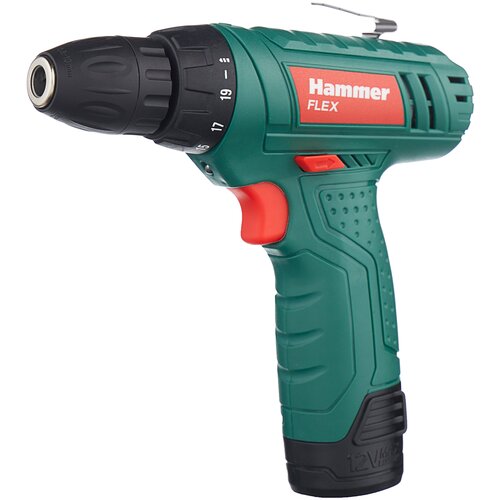 Аккумуляторная дрель-шуруповерт Hammer ACD12LE 500300₽