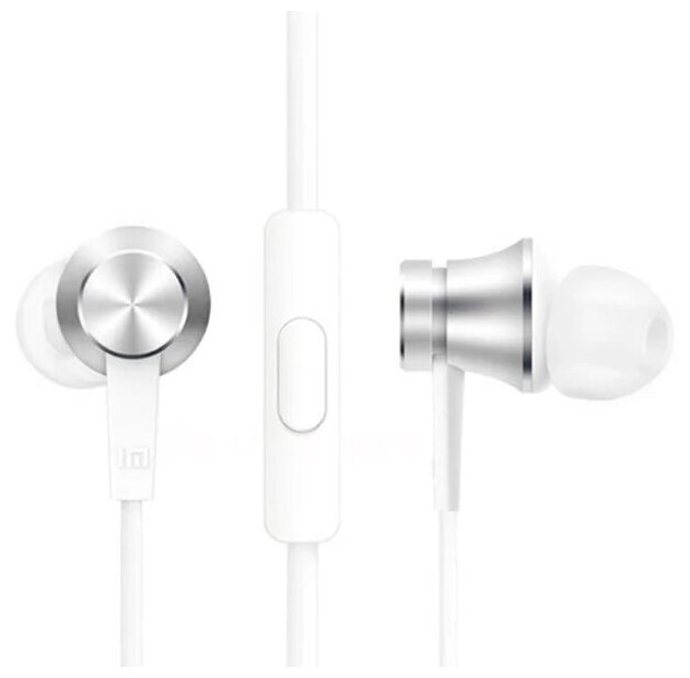 Наушники Xiaomi Mi In-Ear Headphones Basic (HSEJ03JY) серебро