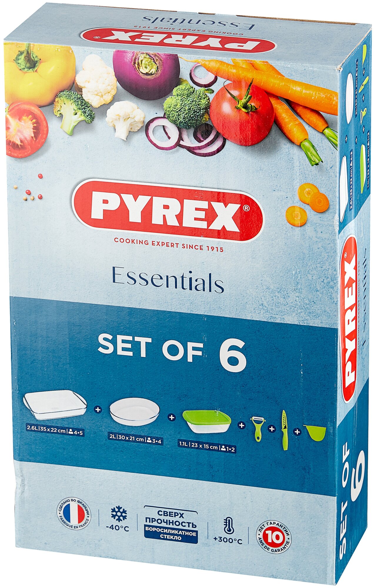 Набор посуды Pyrex 6 предметов - фотография № 8