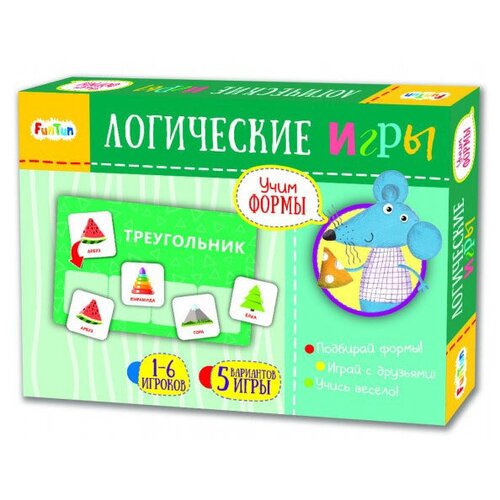 Настольная игра FunTun Учим формы