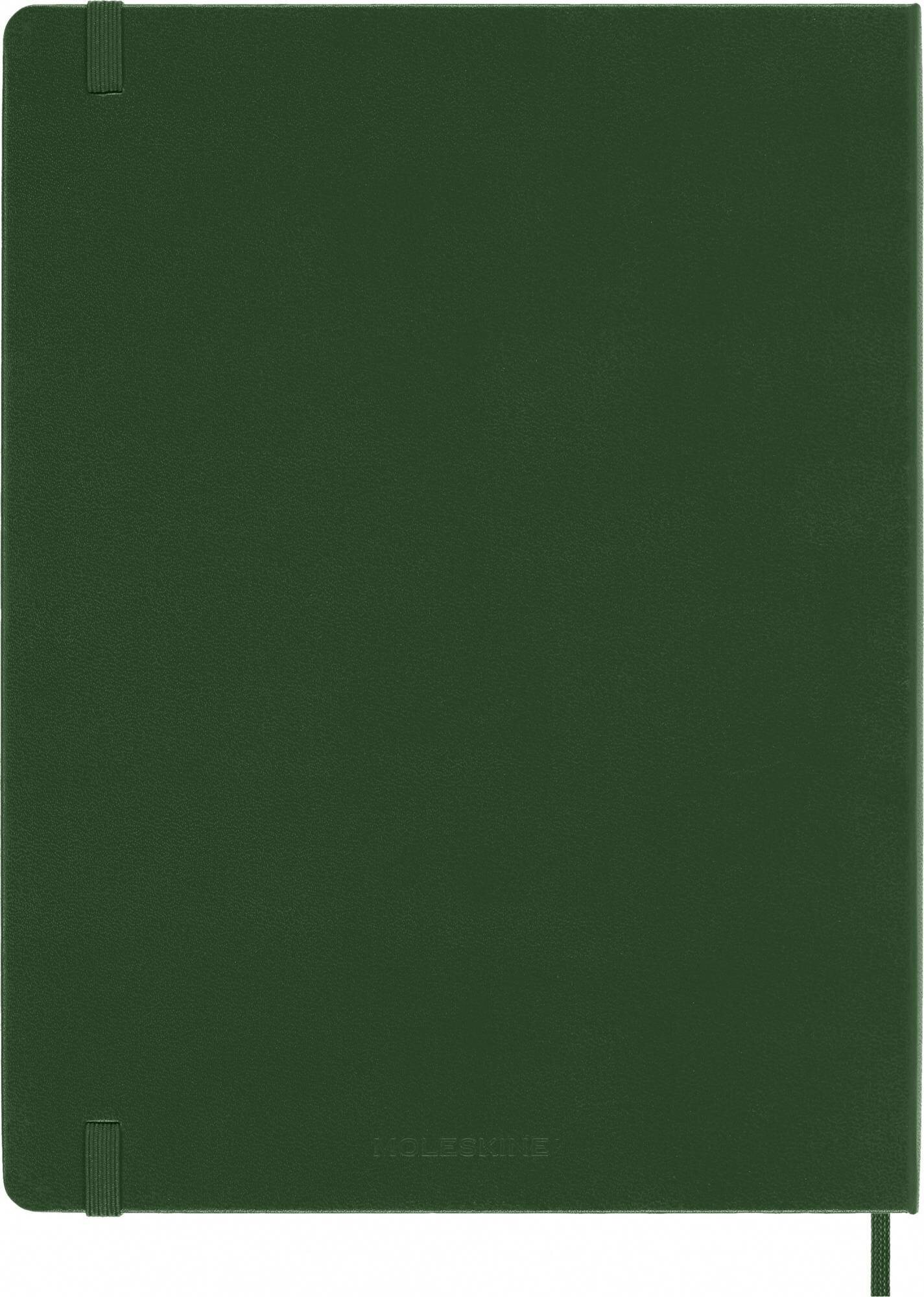 Блокнот Moleskine CLASSIC XLarge 190х250мм 192стр. пунктир твердая обложка зеленый 6 шт./кор. - фото №5