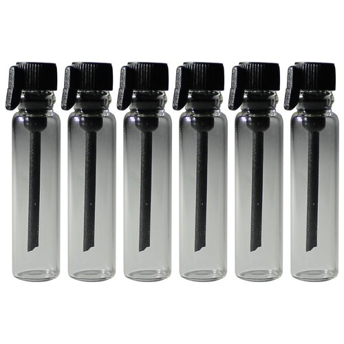 фото Пробники (фиолки) aromaprovokator для духов 3 ml крышка черная набор 600 штук