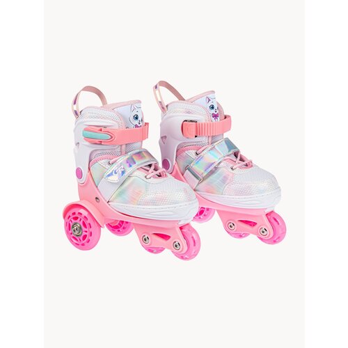 Набор ролики-квады CITYRIDE, шлем, комплект защиты, сумка, колёса PU 50/70, пластиковый мысок, JB9000113/(31-34)