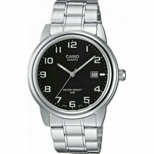 Наручные часы CASIO Collection MTP-1221A-1A, черный, серебряный