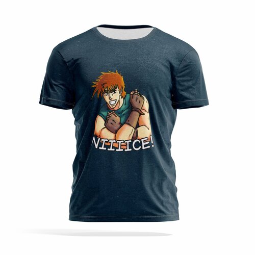 фото Футболка panin brand, размер l, синий, серый