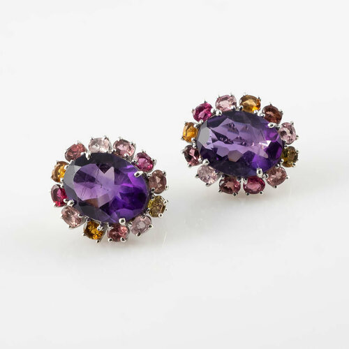 Серьги серебро, 925 проба