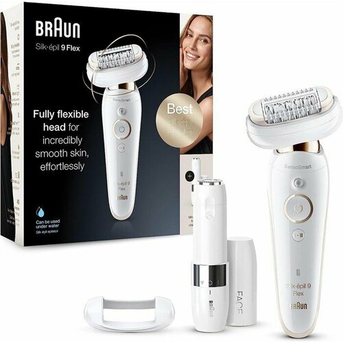 Эпилятор Braun Silk-epil 9 Flex 9005 Wet & Dry White Gold