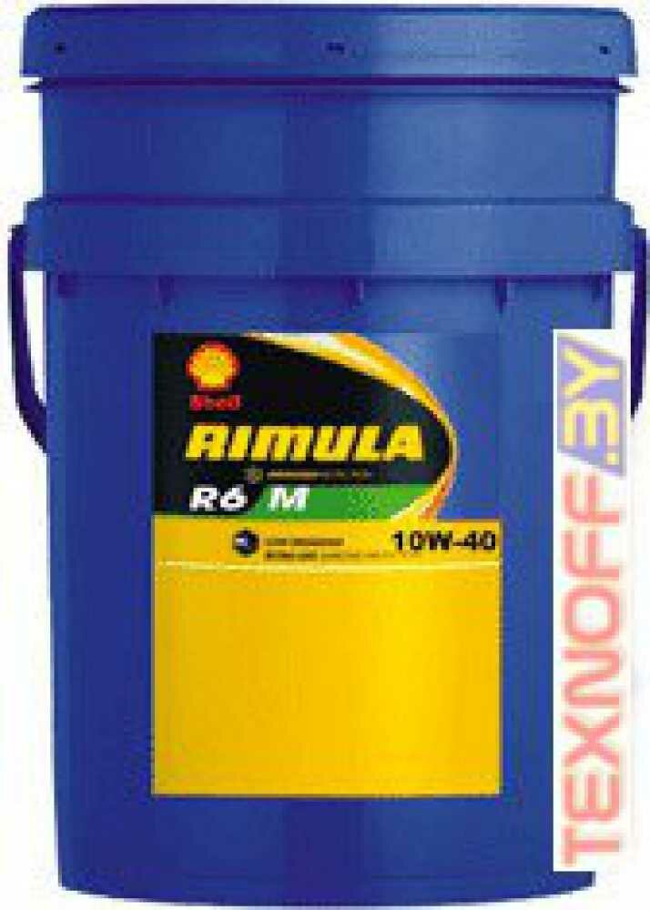 Моторное масло SHELL Rimula R6 M 10W-40 20л. синтетическое [550046753] - фото №14