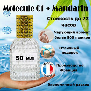 Масляные духи Molecule 01 + Mandarin, унисекс, 50 мл.