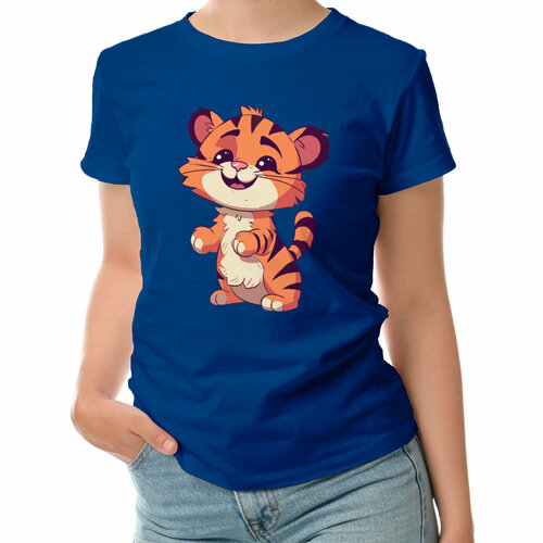 фото Футболка roly, размер m, синий