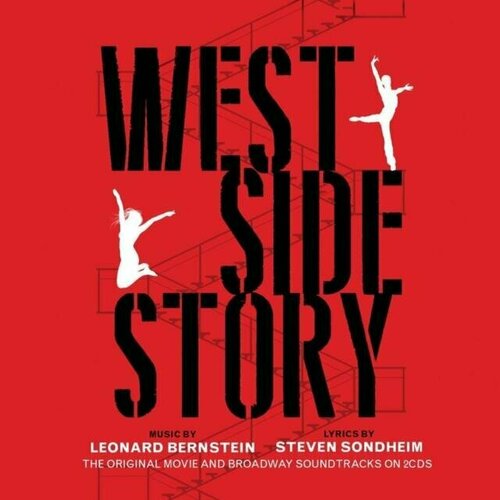 Original Broadway Soundtracks West Side Story Original Movie and Broadway Soundtrack, 2CD aborted retrogore cd jewel case 2016