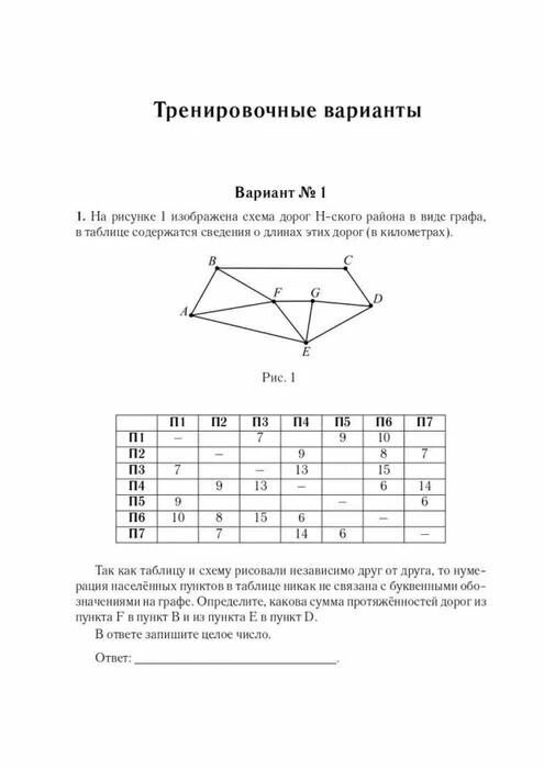 ЕГЭ-2024. Информатика. 16 тренировочных вариантов по демоверсии 2024 года - фото №6
