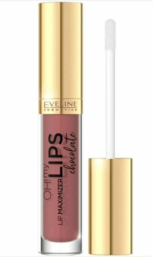 Eveline Cosmetics Блеск для губ Oh! My lips lip maximizer, шоколад